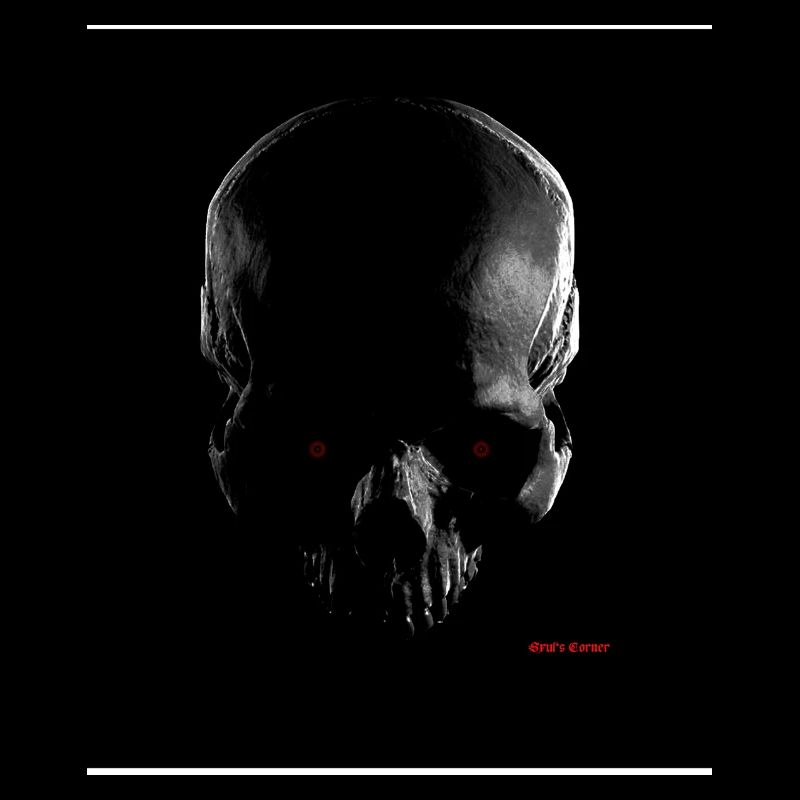 Dark skull