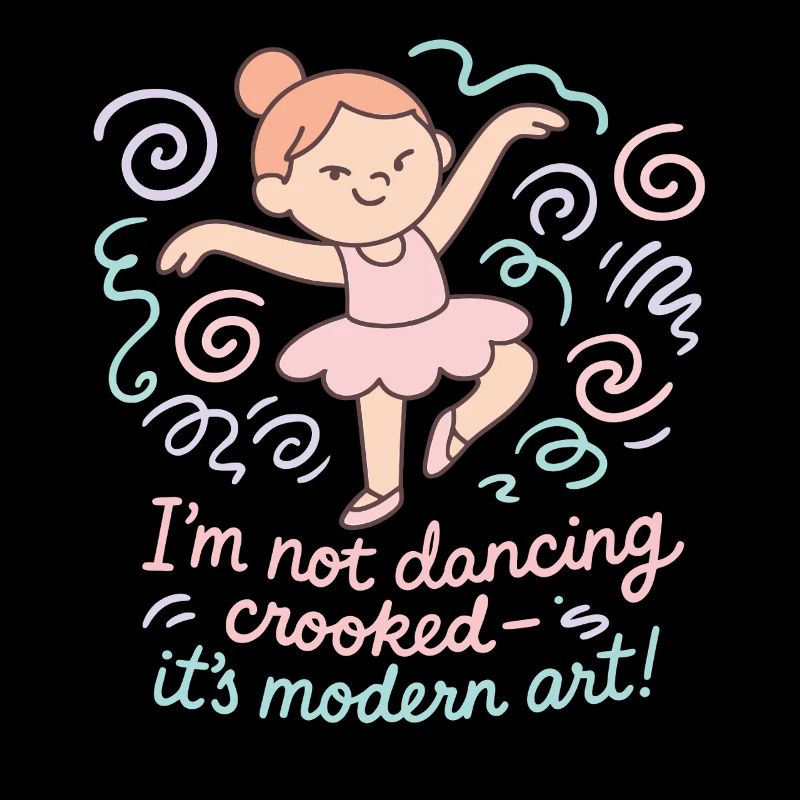 Echte Mädchen Ballett Lieben Modern Art