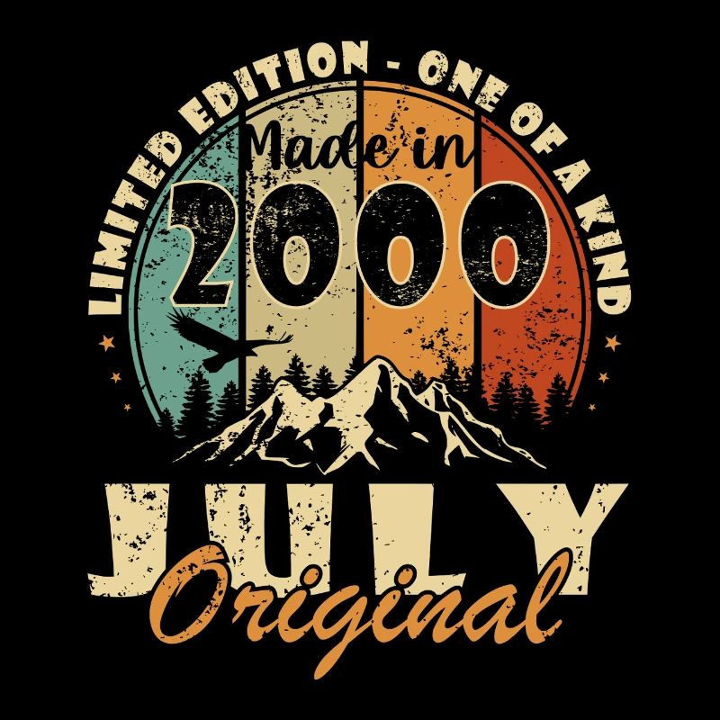 July 2000 Birthday July 2000 July