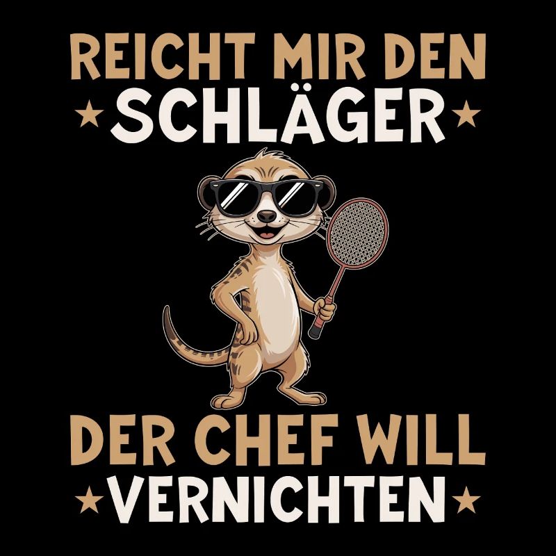 Federball Erdmaennchen Cool - Badminton