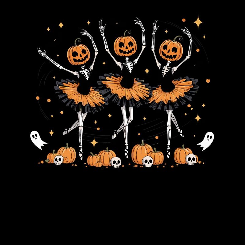 Halloween, Skeleton, Ballet Halloween Party
