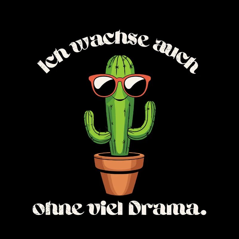 Cactus Design Je grandis sans drame