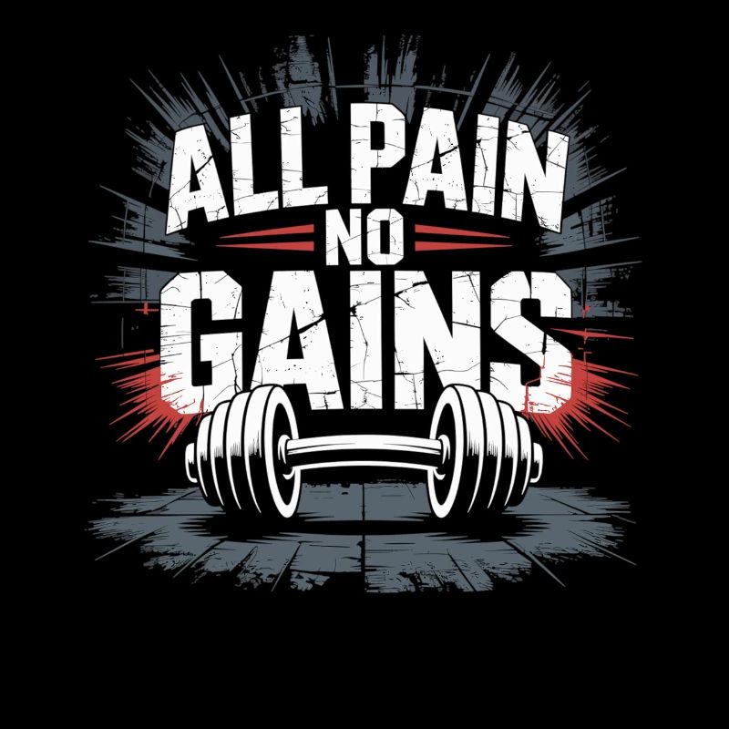 Pas de douleur, pas de gains, pas de formation, pas de succès