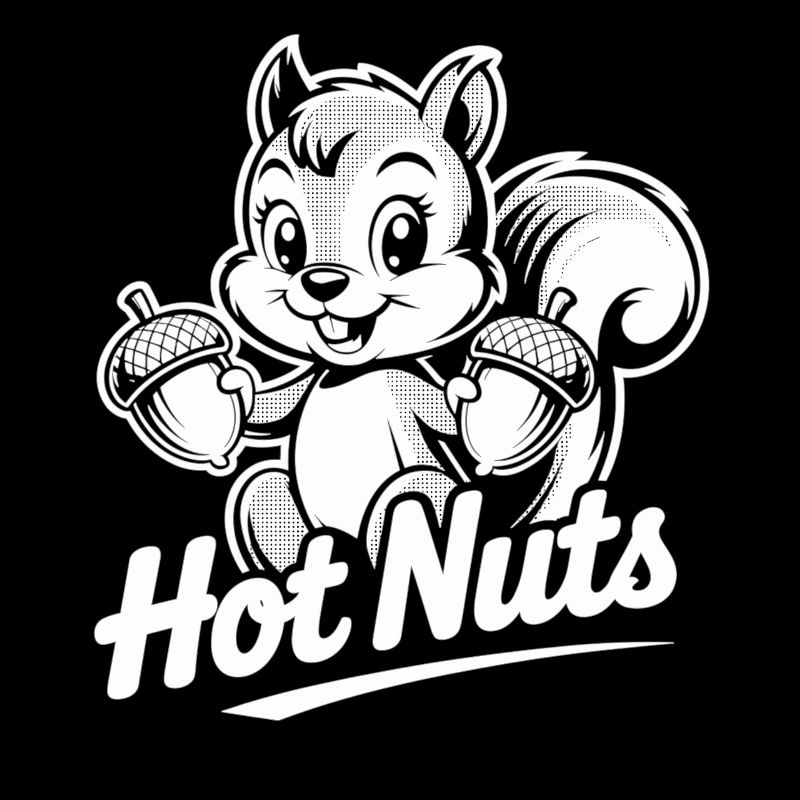 Hot Nuts Eichhörnchen Shirt