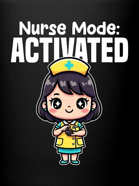 MODE INFIRMIÈRE ACTIVÉ - CADEAU INFIRMIÈRE