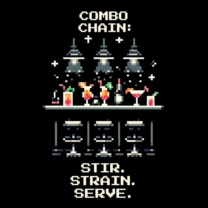 Mix-Combo | Stir → Strain → Serve