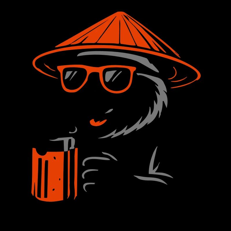 Beer Drinking Panda Bear