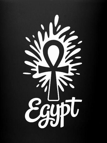 Égypte Ankh Symbole Splash