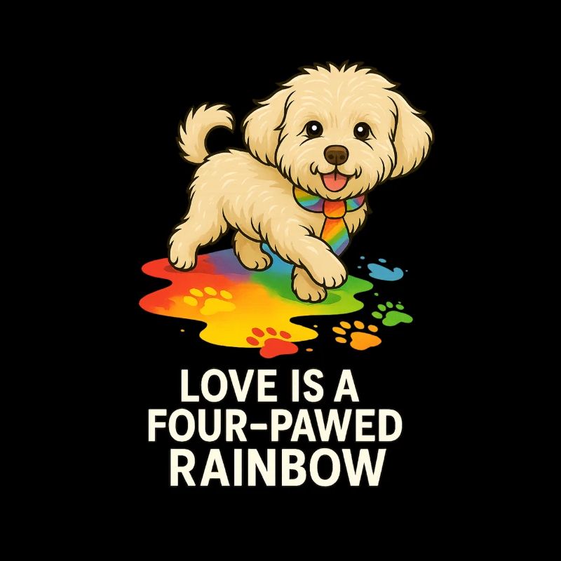 Love is a Four-Pawed Rainbow – Pride Dog