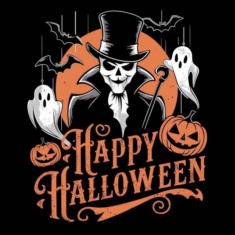 Skelett Gentleman Halloween