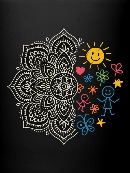 Mandala & Doodles pour enfants