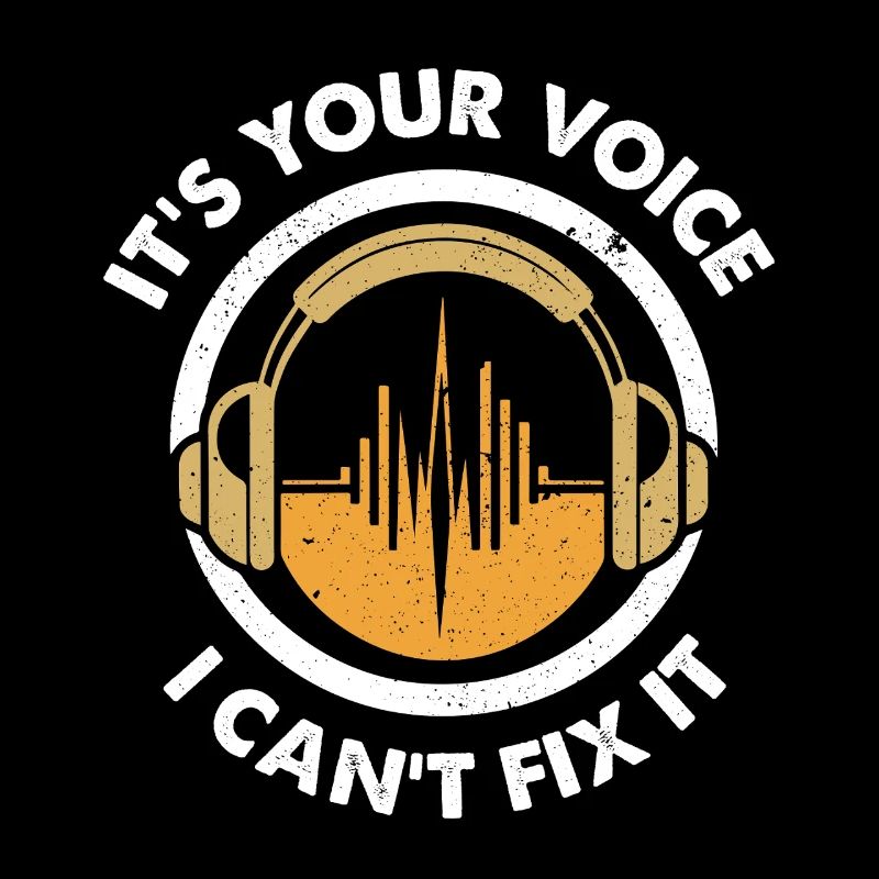 Funny Audio Engineer Quote Design