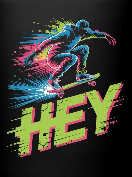 Skateboard HEY Shirt