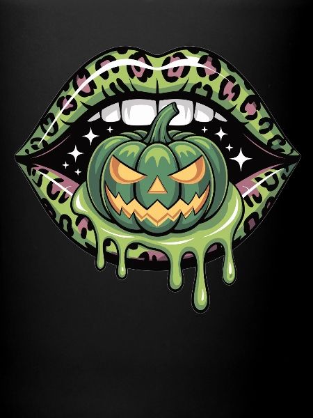 Lèvres léopard Halloween