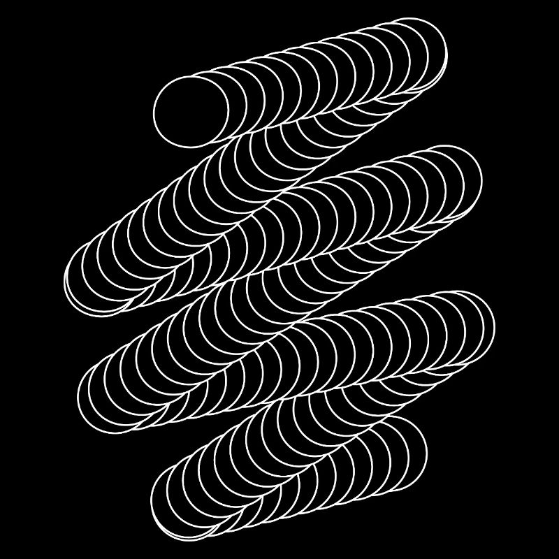 Modernes Spiralmuster-Design