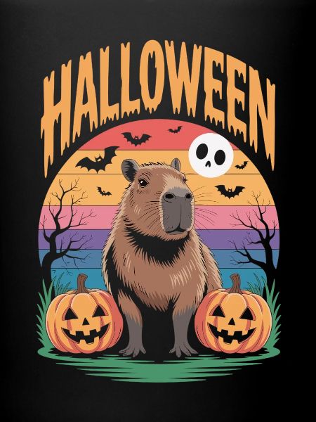 T-shirt d’Halloween Capybara