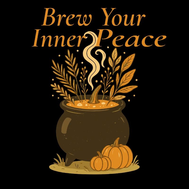 Chaudron de la sorcière – Infusez votre paix intérieure Design