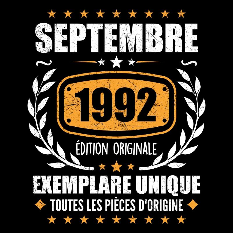 Septembre 1992 Exemplaire Unique - Septembre 1992