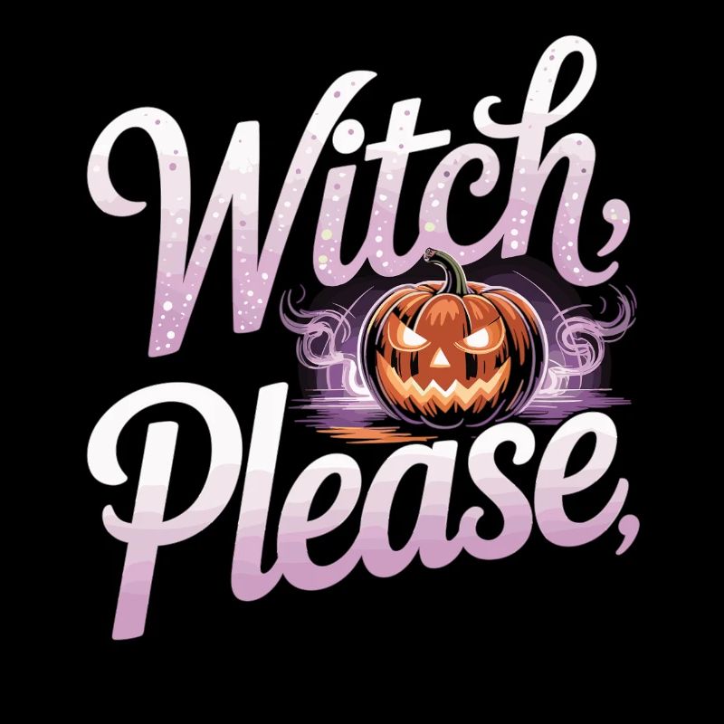 Scary pumpkin lantern with lettering