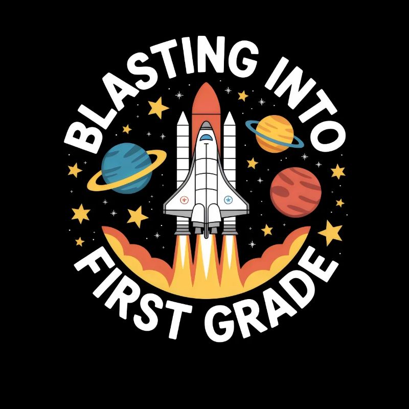 Blasting Hard Into First Grade Back To School