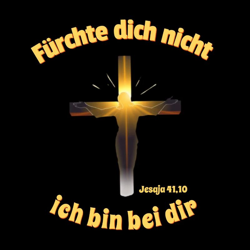 Shining Cross Message Jesus Saying Isaiah