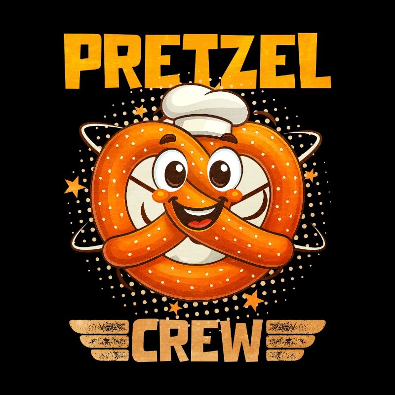 Bretzel Pretzel Baker with a smile
