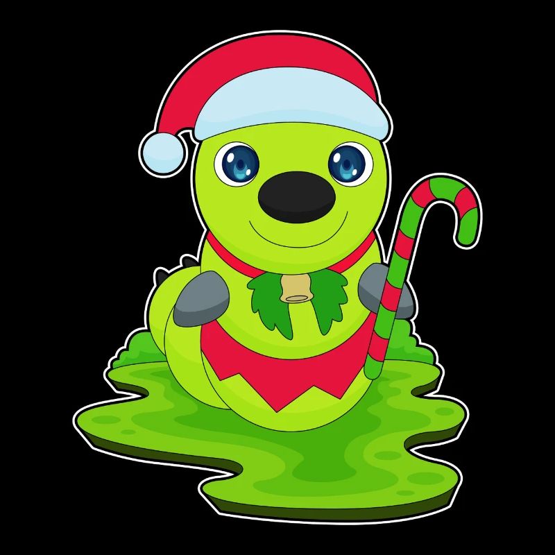 Chenille Canne de Noël