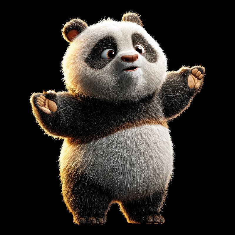 Panda Ours Pandas Géants Panda Géant Mignon Panda Ours Panda