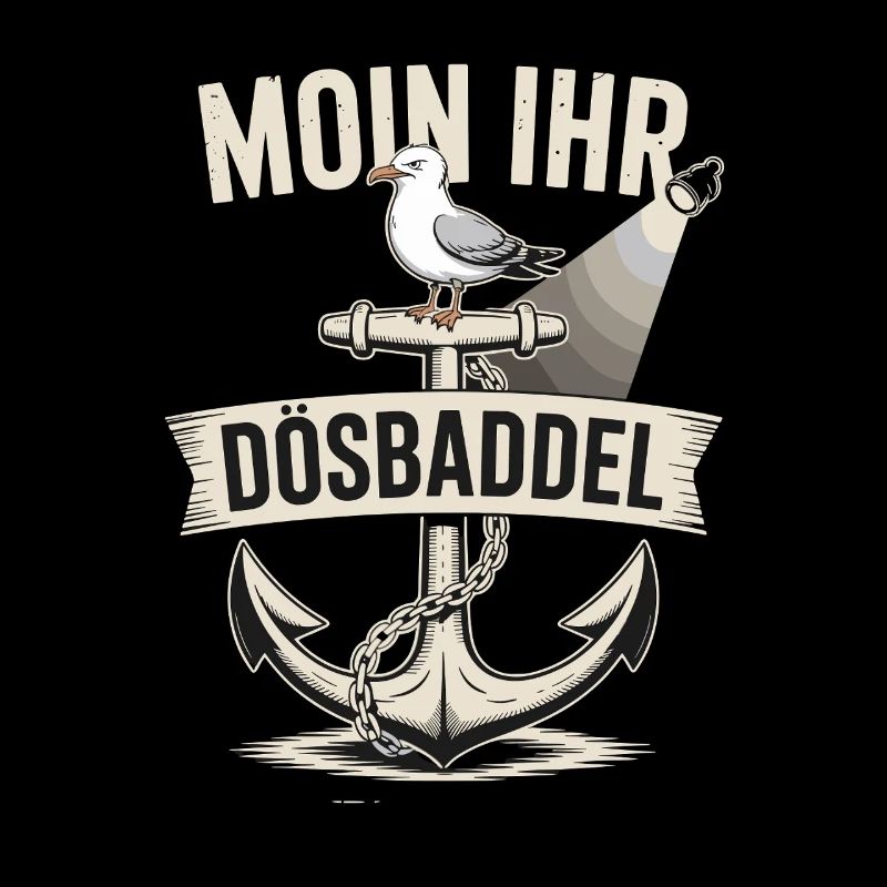 Moin vos idiots Proverbe maritime ancre de mouette