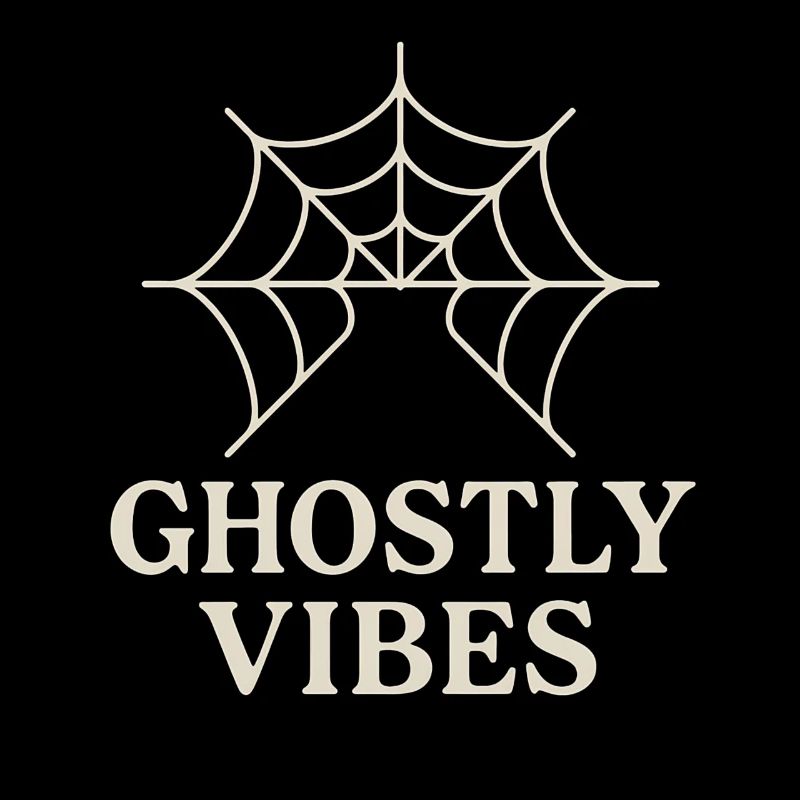 Spinnennetz Design mit Ghostly Vibes