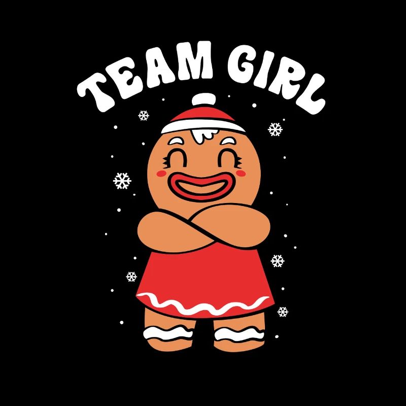 Équipe de filles de Noël