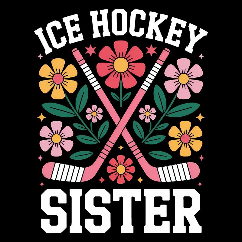 Eishockey Spruch Schwester Eishockey Geschenk