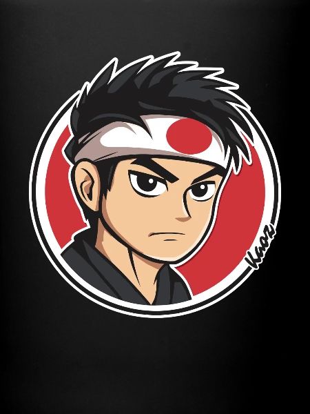 Anime Samurai Character Illustration