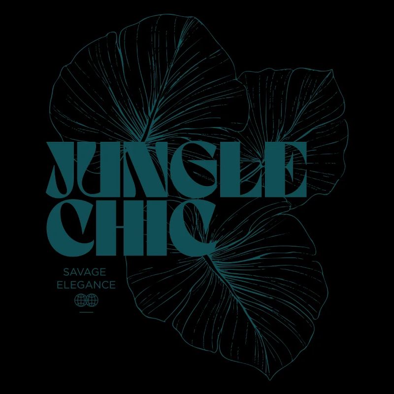 Botanischer Dschungel Monstera Blatt Muster Design