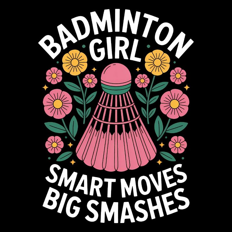 Badminton Spruch Mädchen Lustig Badminton Geschenk