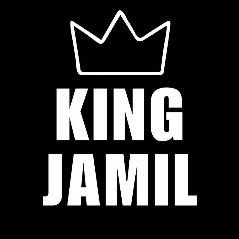 Jamil Name mit Buchstabe J - King Crown Hemd