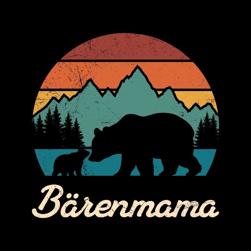 Werdende Mutter BÄRENMAMA Bald Mama Lustiges