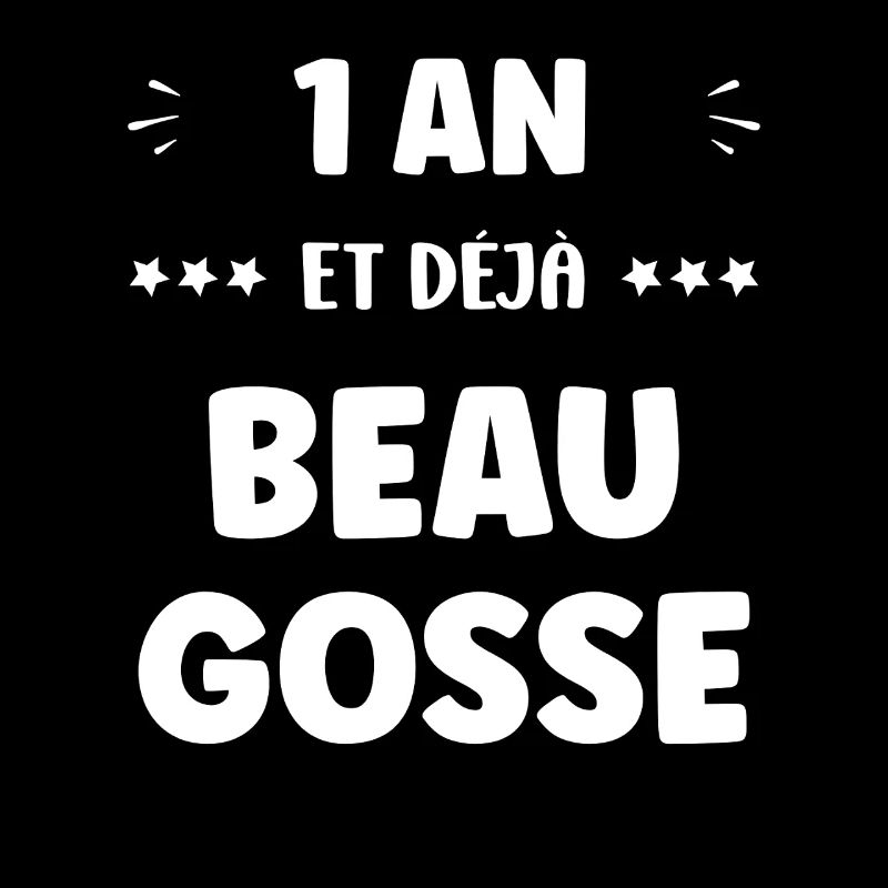 1 year already handsome