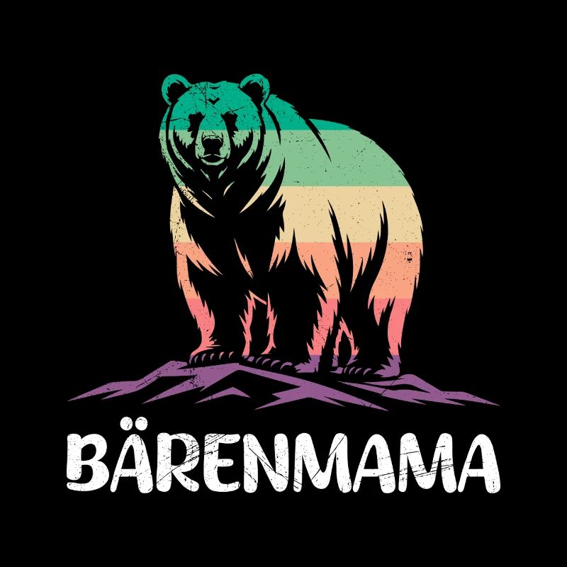 Werdende Mutter BÄRENMAMA Bald Mama Lustiges