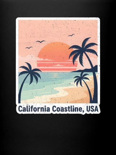 Soleil côtier de Californie