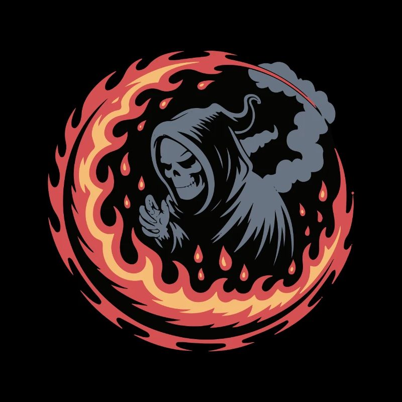 Flammender Schnitter-Glutkreis