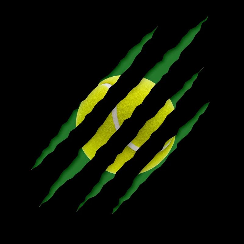 Balle de tennis Scratch Pattern