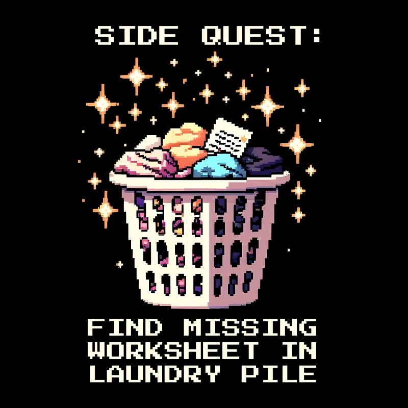 Side Quest: Leaf in the Laundry Mountain | Homeschool