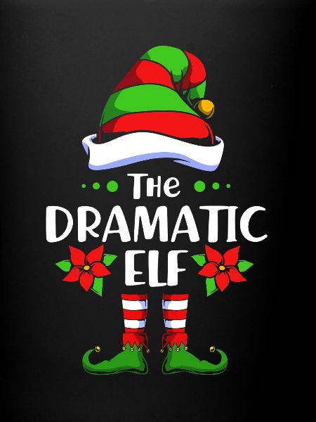 Elfe Elf Weihnachtsgeschenk Dramaqueen Drama