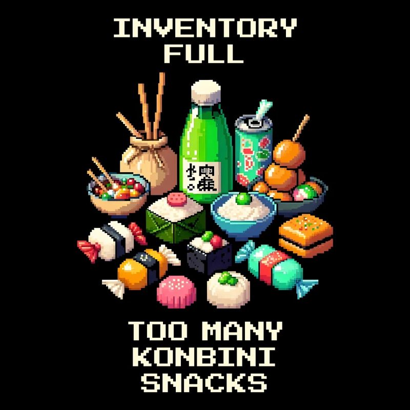 Inventory Full: Too Many Konbini Snacks | Japan
