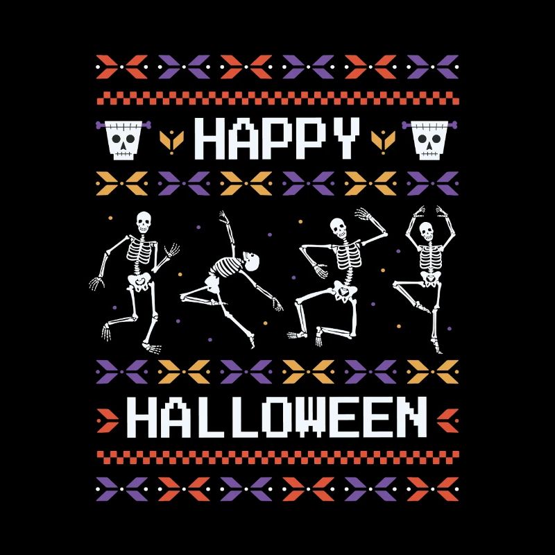 Style laid Joyeux Halloween Conception festive