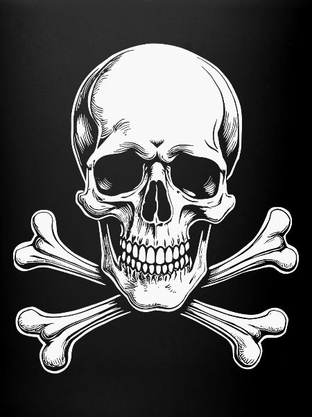 Classic Jolly Roger Skull