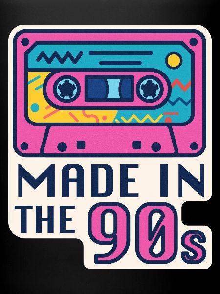 Cassette 90s Nostalgia Design