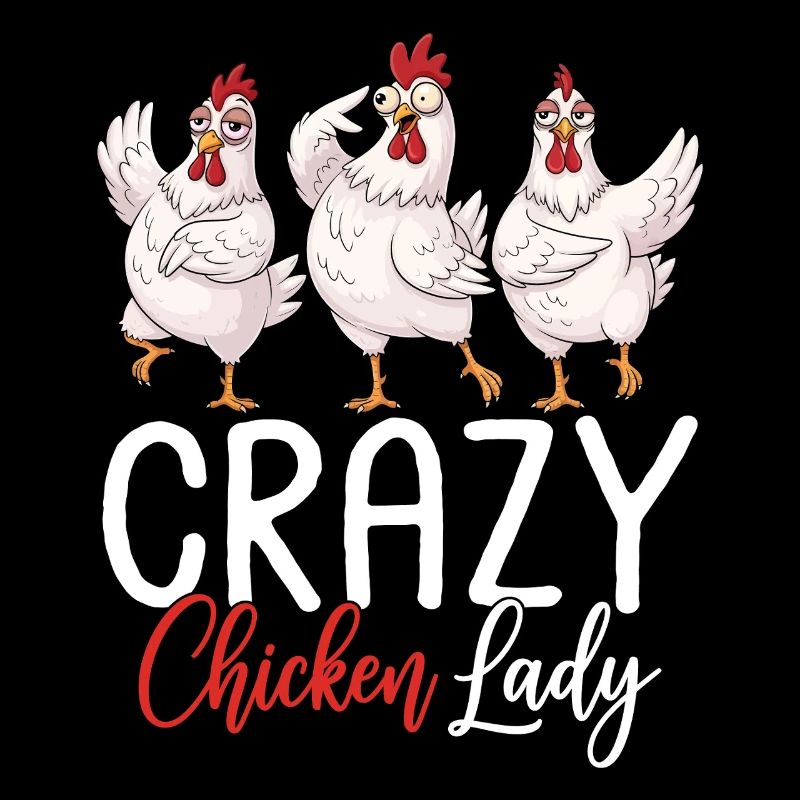 Crazy chicken lady