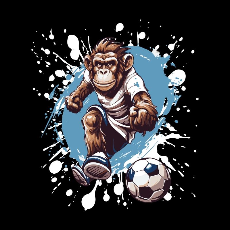 Affe Fussball Team